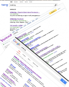 Search Engines -Yahoo, Google, Bing